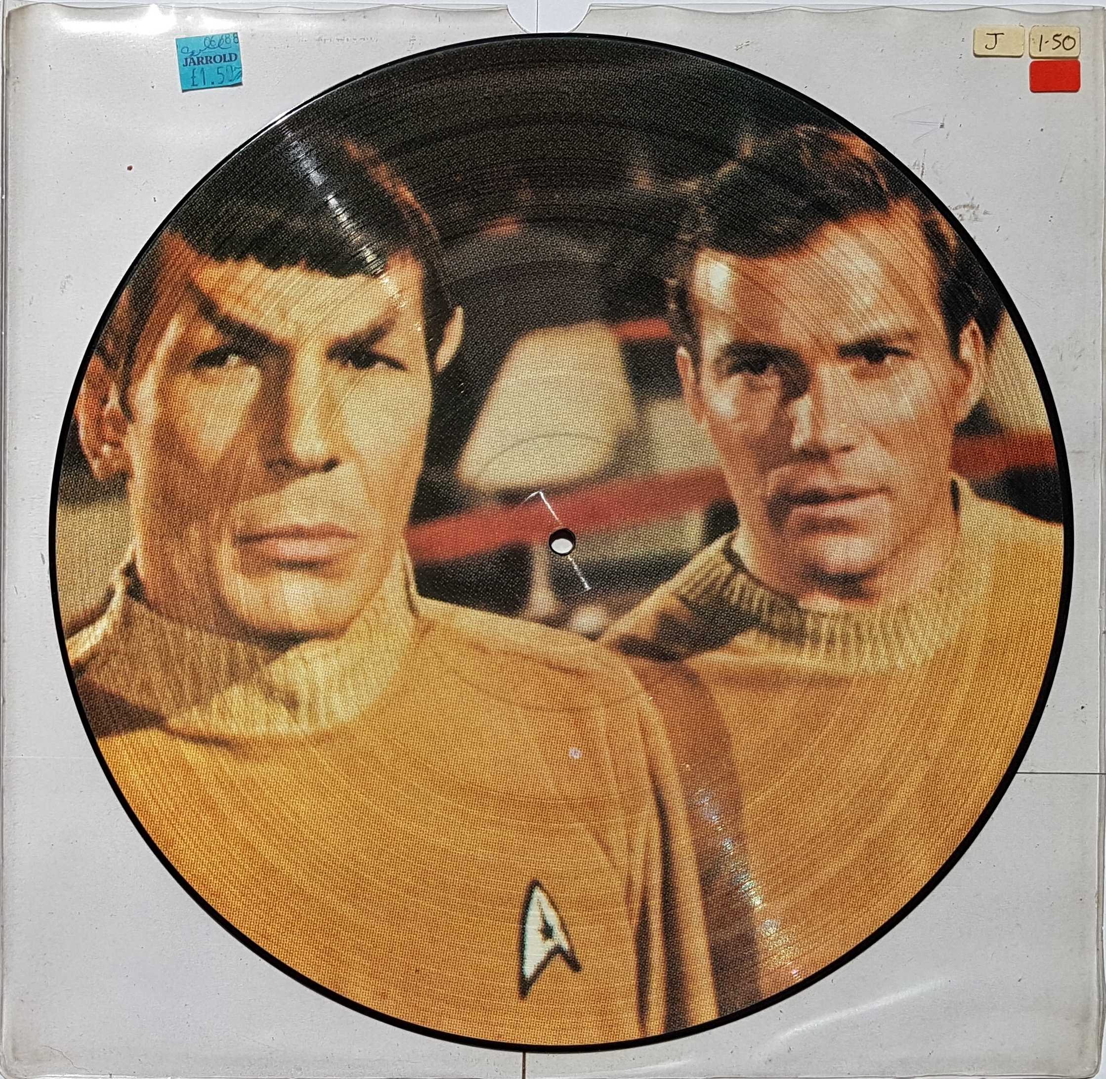 Picture of NCPX 706 Star trek by artist Alexander Courrage from the BBC records and Tapes library
